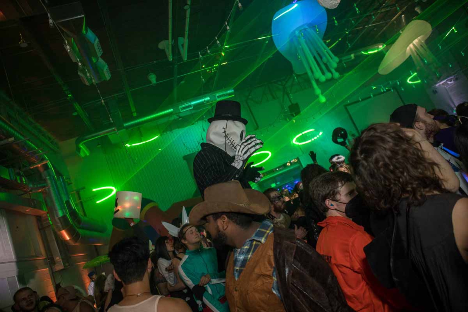 Coloween, the big 21+ Halloween party near Longmont at Bounce Empire in Lafayette