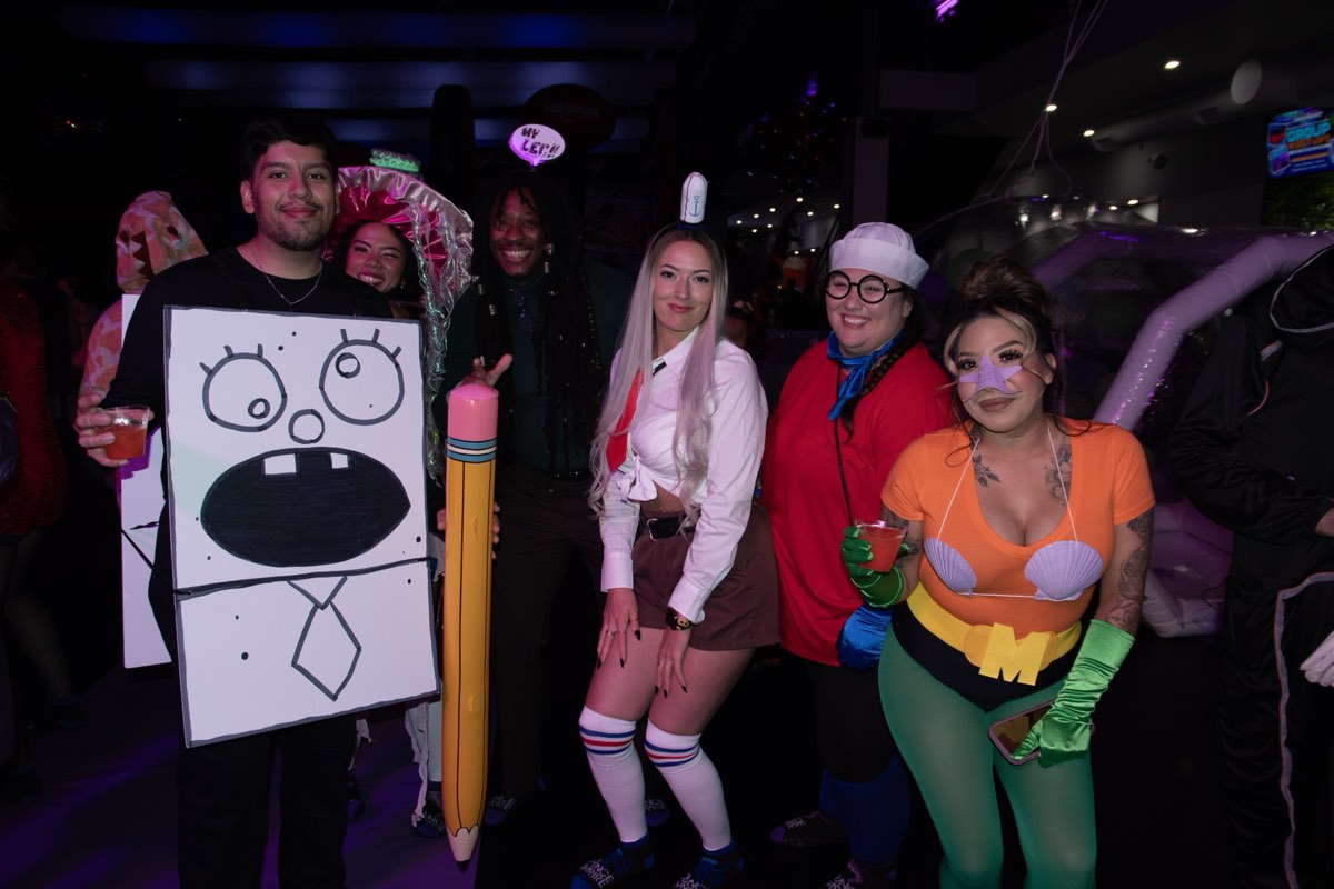 Every guest in costume