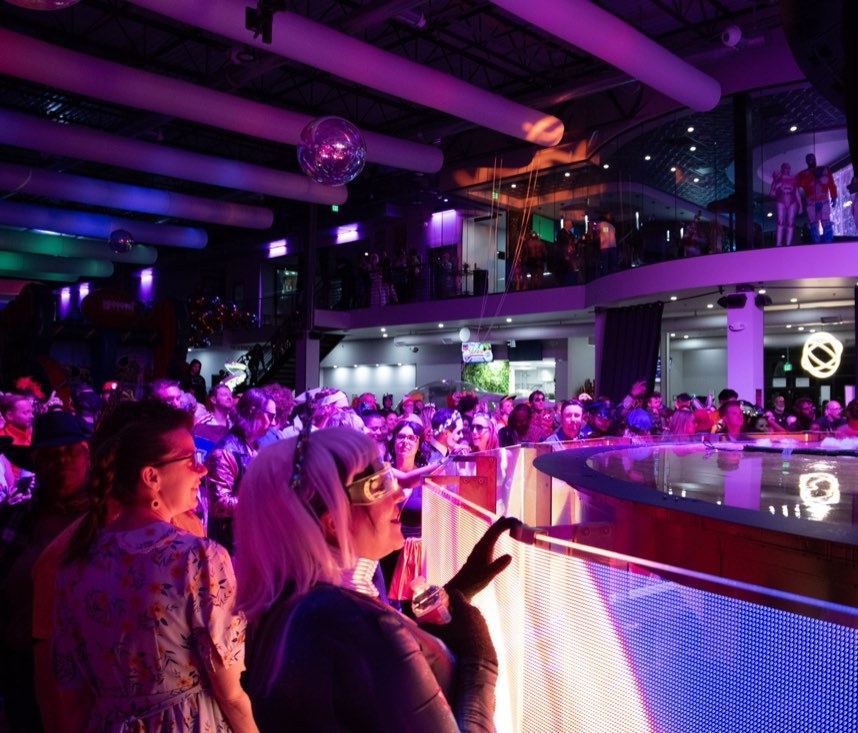 The bar. Open 9PM to 3AM.
