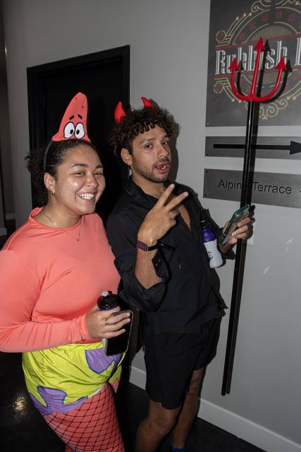 Halloween night 2025 at Bounce Empire, the Coloween takeover of the indoor inflatable park