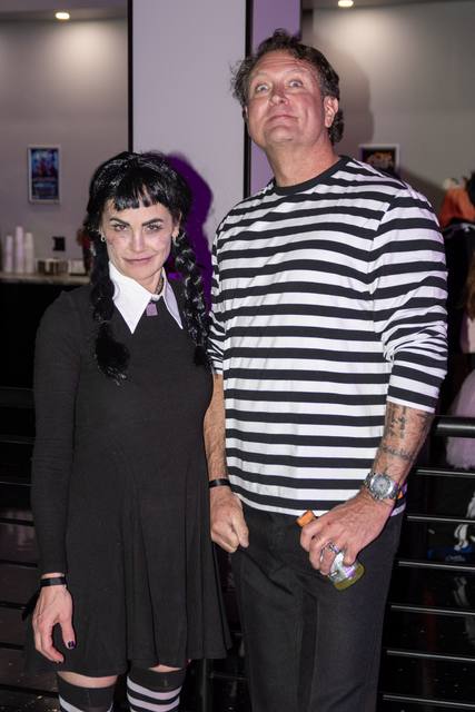 Halloween night 2025 at Bounce Empire, the Coloween takeover of the indoor inflatable park