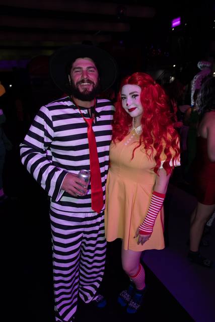Halloween night 2025 at Bounce Empire, the Coloween takeover of the indoor inflatable park